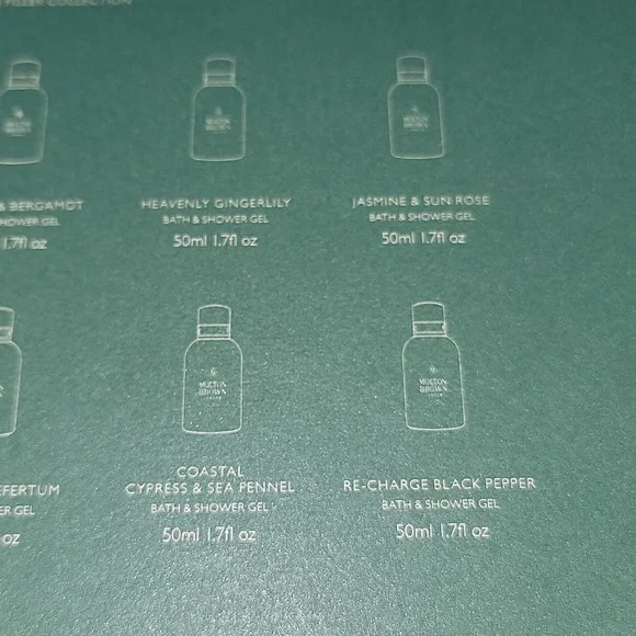 New Molton Brown 10 Piece Bath & Shower Gel Gift Set - Picture 5 of 5